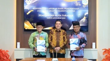 Tarakan Catat Capaian Positif dengan Raihan WTP Tahun Anggaran 2025